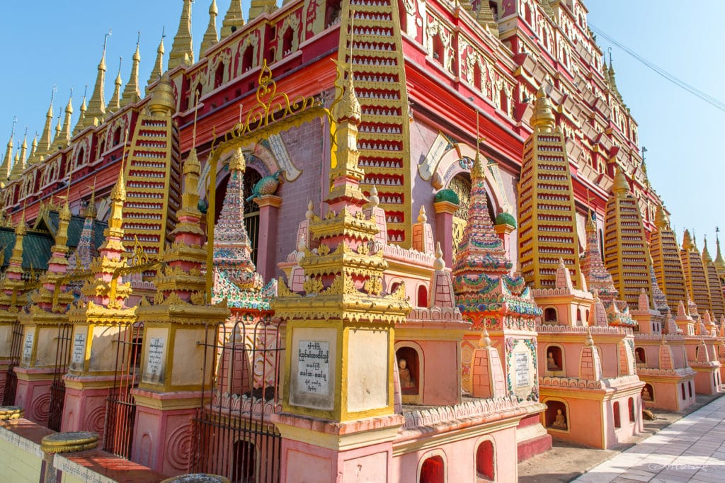 temple Tanboddhay près de Monywa