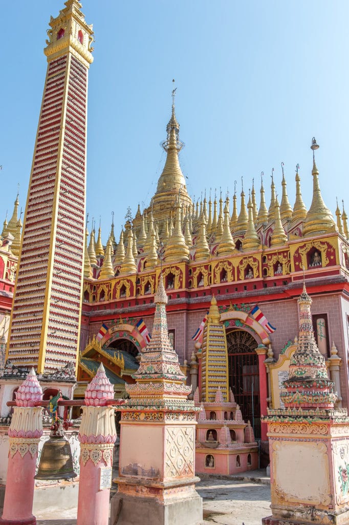 temple Tanboddhay près de Monywa