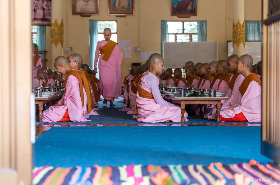 The Monastery of the Nuns of Mandalay.